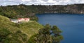 The incredible Blue Lake at Mt Gambier Royalty Free Stock Photo