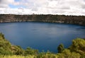 The incredible Blue Lake at Mt Gambier Royalty Free Stock Photo