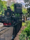 Coal powered train at Dollywood in Tennessee