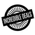 Incredible Deals rubber stamp