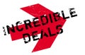 Incredible Deals rubber stamp