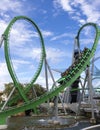 The Incredible Hulk Coaster Royalty Free Stock Photo