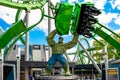 The Incredible Hulk Coaster at Universals Islands of Adventure 83. Royalty Free Stock Photo