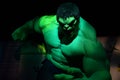 Incredible Hulk statue at Madame Tussauds New York in New York City Royalty Free Stock Photo