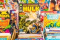 The Incredible Hulk versus Storm and Cable comic book