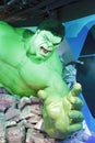 Incredible hulk wax figure