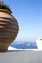 Incredible imerovigli santorini sea view Royalty Free Stock Photo