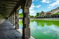 Elephant Tank at Gingee Fort or Senji Fort in Tamil Nadu, India. It lies in Villupuram District Royalty Free Stock Photo