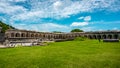 Kalyana Mahal at Gingee Fort or Senji Fort in Tamil Nadu, India. It lies in Villupuram District Royalty Free Stock Photo