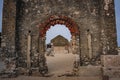 Old Roman Catholic church at Dhanushkodi south-eastern tip of Pamban Island, Tamil Nadu State, India.