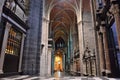 Incredible interior of a Medieval christian church