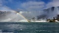 Waterfalls Rainbow Landscapes Niagara Falls , Toronto Royalty Free Stock Photo