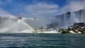 Waterfalls Rainbow Landscapes Niagara Falls , Toronto Royalty Free Stock Photo