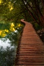 The incredible nature and beauty of Plitvice lakes and waterfalls.