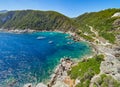 Incredible nature of Skopelos island, Sporades, Greece. Mamma Mia beach