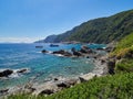 Incredible nature of Skopelos island, Sporades, Greece. Mamma Mia beach