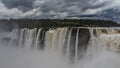 The incredible powerful waterfall - the Devil\'s Throat Royalty Free Stock Photo