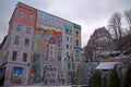 Incredible Quebec City Mural in the Vieux Quebec