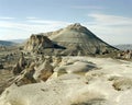 Incredible rock formations and landscape in Cappadocia, Turkey Royalty Free Stock Photo