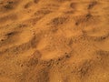Incredible sandy surface with red sand particles