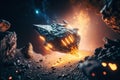 Incredible Space Adventure: Unreal Engine 5\'s Hyper-Detailed Asteroid Field