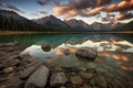 Incredible stunning scenery of Jasper National Park