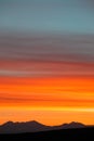 Incredible Sunrise Color Spectrums Royalty Free Stock Photo