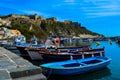 Incredible view of the beautiful Procida, Naples, Italy Royalty Free Stock Photo