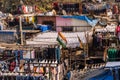 Incredible view of the Dhobi Ghat in Mumbai