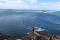 Incredible view from El Morro Fort Puerto Rico Royalty Free Stock Photo