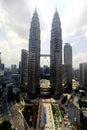 Incredible view of Petronas Twin