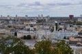 incredible view of the right bank of Kyiv