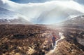 Incredible view to the Ben Nevis mount - is the highest mountain