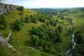 Malham Cove in the Yorkshire Dales National Park Royalty Free Stock Photo