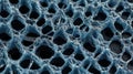 Incredibly Light Solid with Sponge-like Network