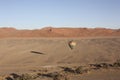 Panoramic view Namib Desert from Hot Air Balloon Namibia