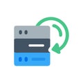 Incremental Backup Icon for Data Security