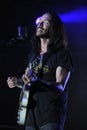 Incubus,Brandon Boyd, during the concert