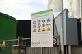 Indaver, where organic waste from municipalities are .fermentationed and composted in Alphen aan den Rijn.