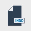 INDD file format icon