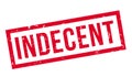 Indecent rubber stamp Royalty Free Stock Photo
