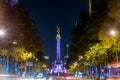 Mexico City, Reforma Avenue, Nigh Scene