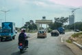 Independence Arch on the Black Star Square in African Capital City Accra