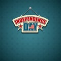 Independence day American signs Royalty Free Stock Photo