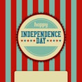 Independence Day Event Stamp Background