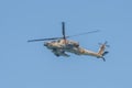 Independence Day in Israel, the national day. Military helicopter. Israeli Air Force parade Royalty Free Stock Photo