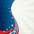 Independence Day patriotic background Royalty Free Stock Photo