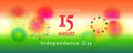 Independence Day 15th of August India 2023 Royalty Free Stock Photo