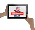 Independence day usa, vector. Illustration design. Royalty Free Stock Photo