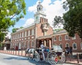 Independence Hall beautiful, Philadelphia, USA. Royalty Free Stock Photo